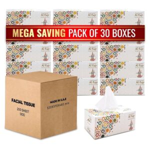 Al Fajr Facial Tissue 150 Sheet Box of 30