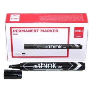 Deli Think Permanent Marker 12 Piece Set