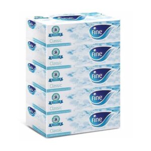 Fine Facial Tissue 130 Sheets 2 Ply 10 Pack