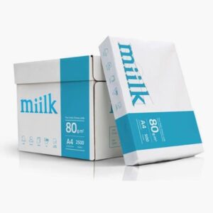 MIILK A-Grade A4 Paper Box of 5 Reams 80 GSM