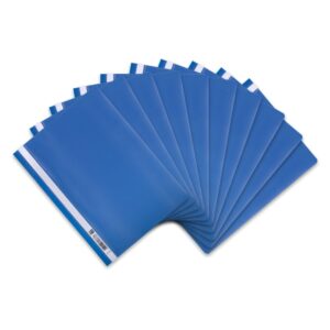 Rail Folder Plastic File Folder 10 Pack A4